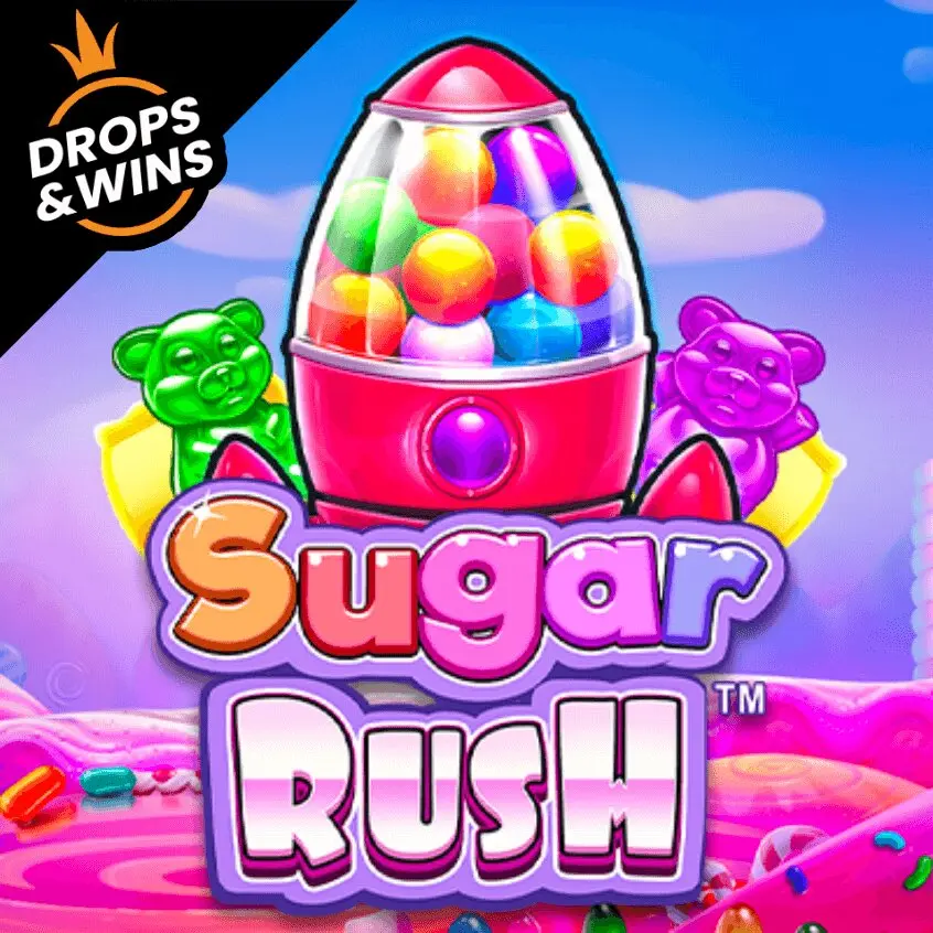 Sugar Rush відеослот з бонусним раундом і множниками